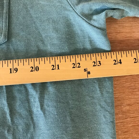 Travis Mathew Performance Polo Shirt Men XXL Green Pocket Short Sleeve Golf - Picture 8 of 11